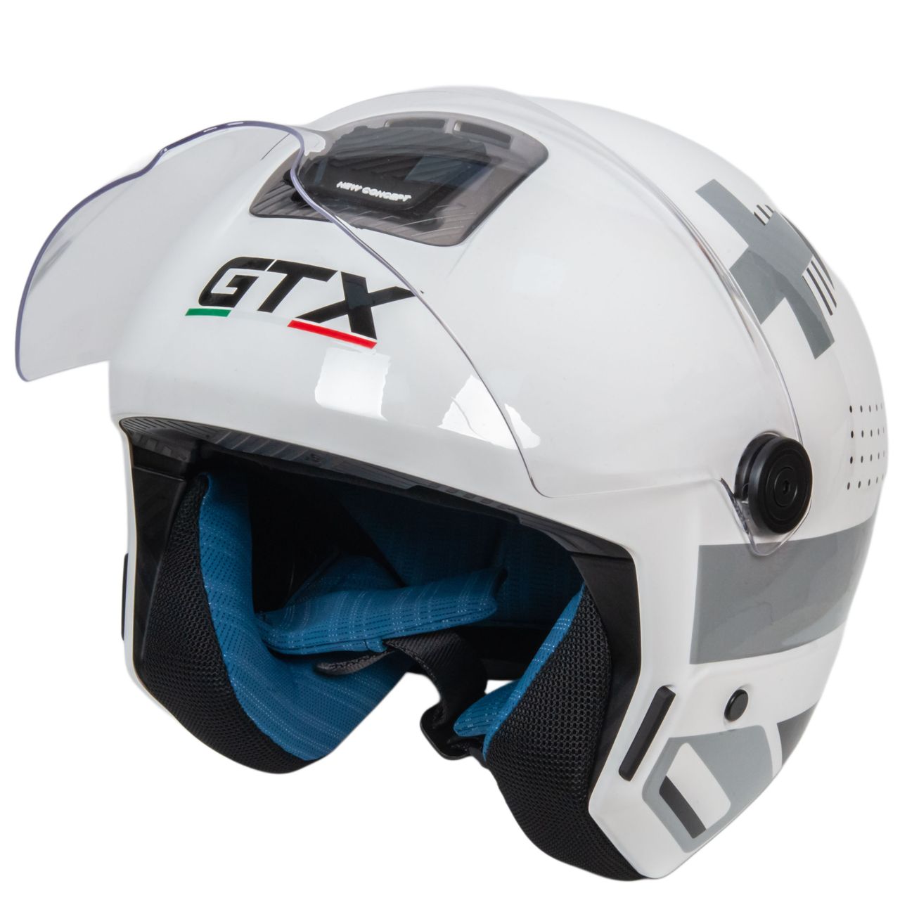 Шлем мото открытый GTX NE02 №3 (S)